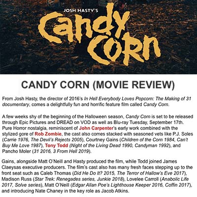 CANDY CORN (MOVIE REVIEW)